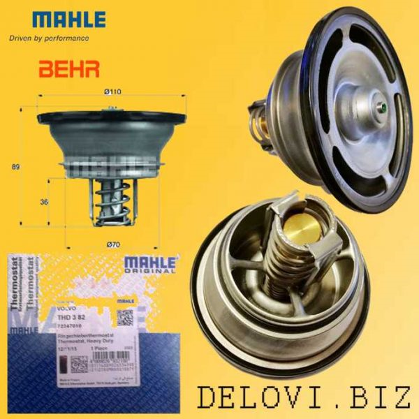 TERMOSTAT 82 VOLVO RENO EURO5 20560249-7421412613
